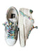 Golden Goose Shoe Size 35 White & Multi Leather Tie Dye Glitter Sneakers White & Multi / 35