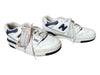 New Balance Shoe Size 6 White & Navy Leather Athletic Sneakers White & Navy / 6