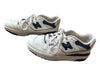 New Balance Shoe Size 6 White & Navy Leather Athletic Sneakers White & Navy / 6