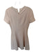Theory Size 2 Blush Triacetate Short Sleeve Back Zip Dress Blush / 2