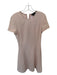 Theory Size 2 Blush Triacetate Short Sleeve Back Zip Dress Blush / 2