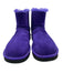 Ugg Shoe Size 10 Violet Leather Suede Fur Lined Booties Violet / 10