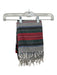 Scotch & Soda Multicolor Missing Fabric Fringe Striped scarf Multicolor