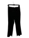 Tuckernuck Size Large Black Cotton Elastic Waist Side Zip High Rise Pants Black / Large