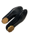 Salvatore Ferragamo Shoe Size 6.5 Black Suede Gold hardware Round Toe Shoes Black / 6.5