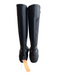 Burberry Shoe Size 7 Black & Gray Rubber Plaid Knee High Novacheck Lined Boots Black & Gray / 7