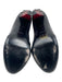 Miu Miu Shoe Size 37 Black & Red Patent Peep Toe Rhinestone Detail Pumps Black & Red / 37