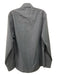 Cavalli Class Size 16.5 Black Cotton Solid Button Up Collared Long Sleeve Shirt 16.5