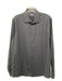 Cavalli Class Size 16.5 Black Cotton Solid Button Up Collared Long Sleeve Shirt 16.5