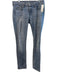 Rag & Bone Size 27 Blue Cotton & Polyurethane Denim Whiskering Zipper Fly Jeans Blue / 27