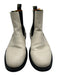 Lanvin Shoe Size 44 AS IS White Leather Solid Boot Men's Shoes White / 44