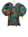 Cleobella Size M Multicolor Cotton All Over Print Tie Detail Short Set Multicolor / M
