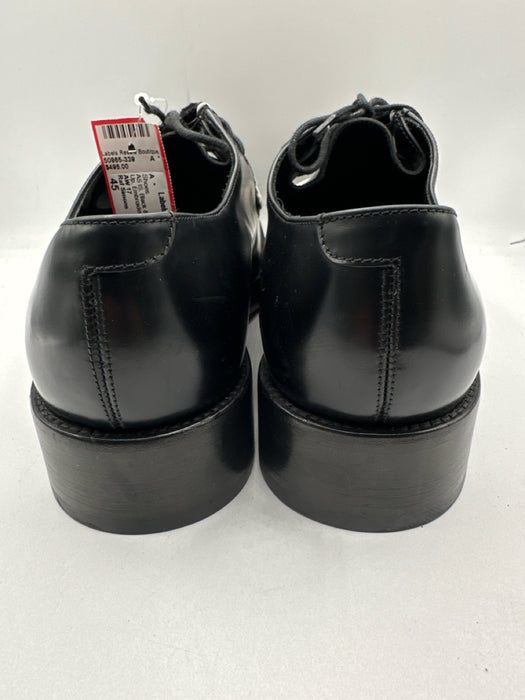 Raf Simons Shoe Size 45 AS IS Black & White Leather Solid Lace Up Men's Shoes