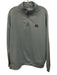 Peter Millar Size L Blue & White Synthetic Striped Quarter Zip Long Sleeve Shirt Blue & White / L