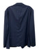 Bonobos Like New Blue Wool Blend Solid notched 2 Button Men's Blazer Blue / 44r
