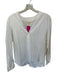 XiRENA Size XS White Cotton Long Sleeve Split Neck Top White / XS