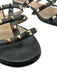 Valentino Shoe Size 39 Black & Gold Leather Rockstud Slide Sandals Black & Gold / 39