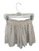 Hunter Bell Size S Cream & Red Cotton Blend stripes & dots Elastic Waist Shorts Cream & Red / S