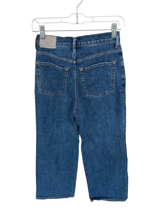 Everlane Size 26R Dark Wash Cotton High Waist Straight Leg Jeans Dark Wash / 26R