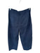 Everlane Size 4 Navy Organic Cotton High Waist Pleated Trouser Pants Navy / 4