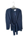 Na-kd Size 36 Navy Lycocell Long Sleeve Belted Jacket Navy / 36