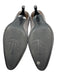 Lauren Ralph Lauren Shoe Size 6.5 Gray Suede Almond Toe Ankle Strap Pumps Gray / 6.5