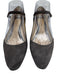 Lauren Ralph Lauren Shoe Size 6.5 Gray Suede Almond Toe Ankle Strap Pumps Gray / 6.5