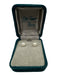 Ross Simons White & Silver Faux Pearl Silver Tone Metal Stud Post Back Earrings White & Silver