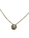 No Brand Gold 14K Cubic Zirconia Chain Dainty Necklace Gold