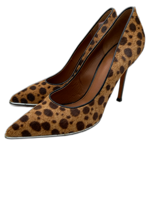 Givenchy Shoe Size 39 Tan & brown Pony Hair Pointed Toe Cheetah Stiletto Pumps Tan & brown / 39