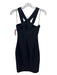 Likely Size 0 Black Polyester & Rayon Sleeveless Darted Dress Black / 0