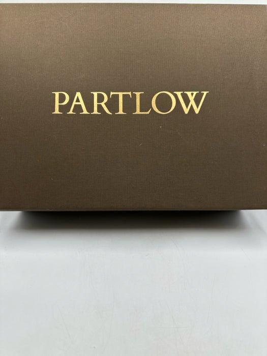 Partow Shoe Size 39.5 Brown & White Leather Pointed Toe Western Knee High Boots