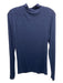 Veronica Beard Size M Navy Blue Modal Mock Neck Long Sleeve Top Navy Blue / M