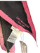 Lafayette 148 Pink, Yellow & Black Silk Abstract Print Twill Diamond shape scarf Pink, Yellow & Black