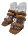 Jimmy Choo Shoe Size 37.5 Tan Brown Leather Upper Strappy Chisel Toe Sandals Tan Brown / 37.5