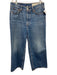 Rag & Bone Size 28 Medium Wash Cotton Denim High Rise Button Fly Wide Crop Jeans Medium Wash / 28