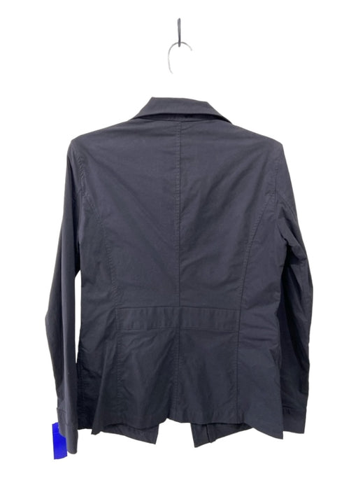 Anatomie Size S Black Polyamide Blend Collar Button & Zip Front Jacket Black / S