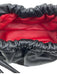 Mansur Gavriel Black Leather Wristlet Gathered Hinge Dustbag Inc. Bag Black / XS