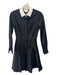 Kate Spade Size S Black & White Cotton Collared Button Up Long Sleeve Dress Black & White / S