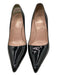 Kate Spade Shoe Size 9 Black Patent Leather Stiletto Pointed Toe Pumps Black / 9