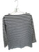 COS Size L Navy & white Cotton Long Sleeve Striped Top Navy & white / L