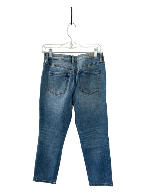 BlankNYC Size 27 Med Light Wash Cotton Blend High Rise Straight Leg Jeans Med Light Wash / 27