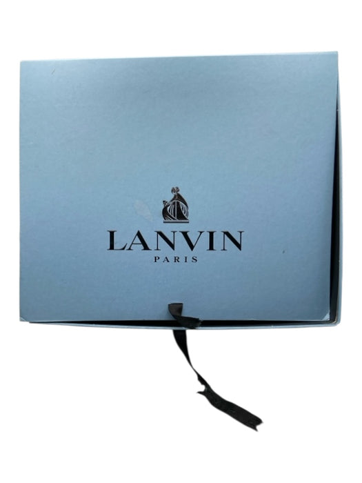 Lanvin Shoe Size 6 Gray Suede Platform Side Zipper Round Toe Booties Gray / 6