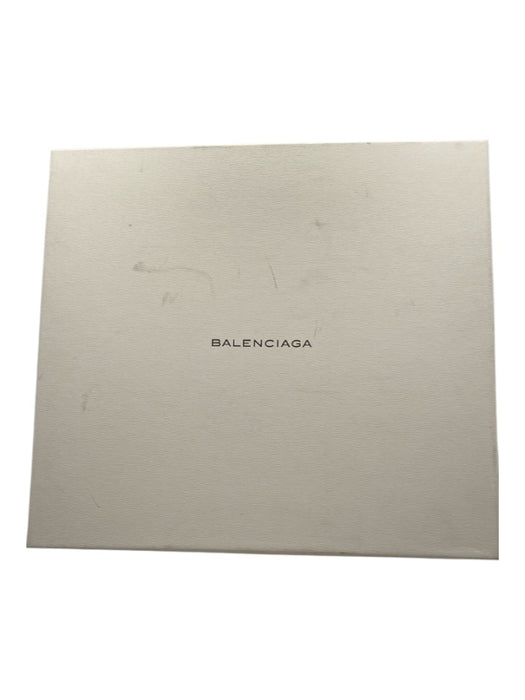 Balenciaga Shoe Size 36.5 Black Leather Elastic Scalloped Chelsea Ankle Booties Black / 36.5