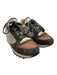 Brunello Cucinelli Shoe Size 36 Gray, Brown, Red Cotton & Leather Sneakers Gray, Brown, Red / 36