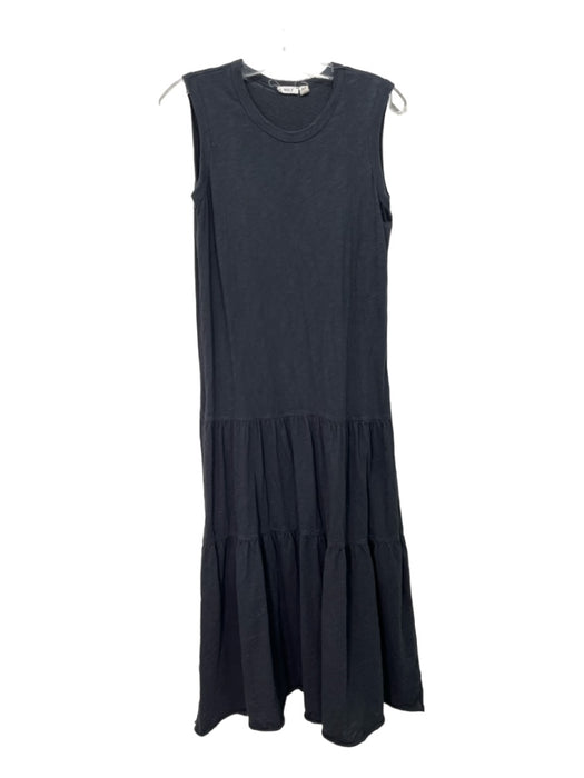 Wilt Size XS Black Cotton Round Neck Sleeveless Maxi Dress Black / XS