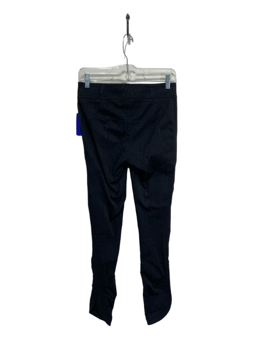Diane Von Furstenberg Size XS Black Mid Rise Skinny Printed Pants Black / XS