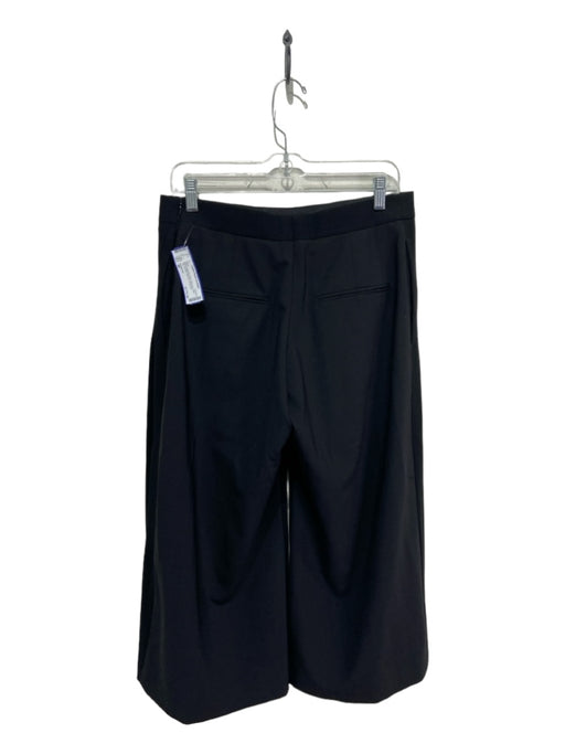Neil Barrett Size 40 Black Polyester Blend Mid Rise Wide Leg Pleated Pants Black / 40