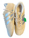 Adidas Shoe Size 6.5 Tan & Silver Suede Metallic Athletic Sneakers Tan & Silver / 6.5