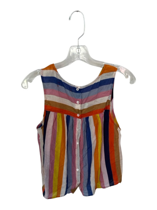 XiRENA Size S Multi Cotton & Silk Sleeveless Striped Top Multi / S